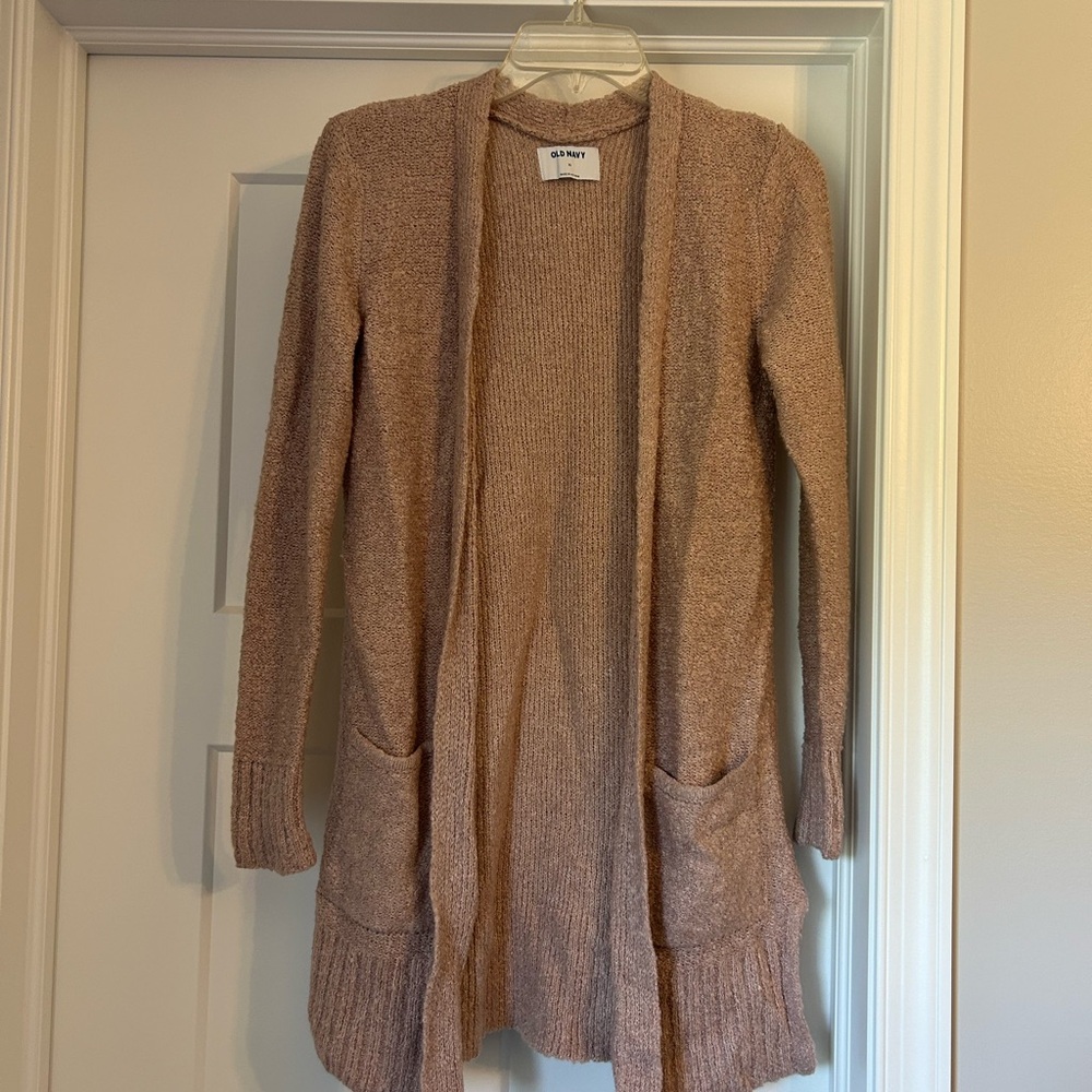 Old Navy Women's Blush Pink Cardigan Sweater